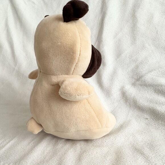 Animal Adventure Cuddle Muffins Plush Tan Puppy Dog Soft Squishy 7” Stuffed Toy - Picture 4 of 7